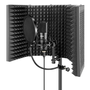 5 Panel Microphone Isolation Shield