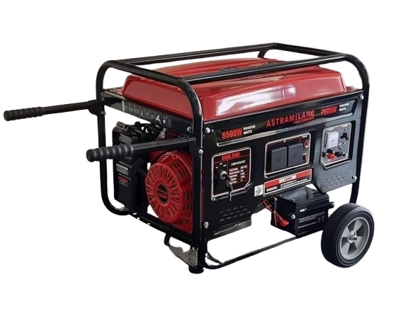 Astramilano Generator Petrol 6.5kva Electric Key Start