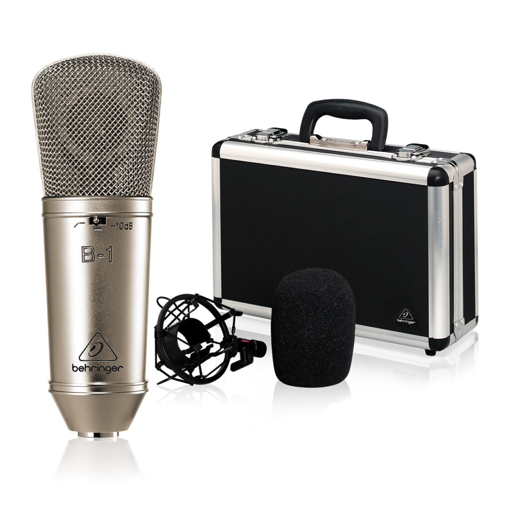 Behringer B1 Single Sputtered Large-Diaphragm Studio Condenser Microphone