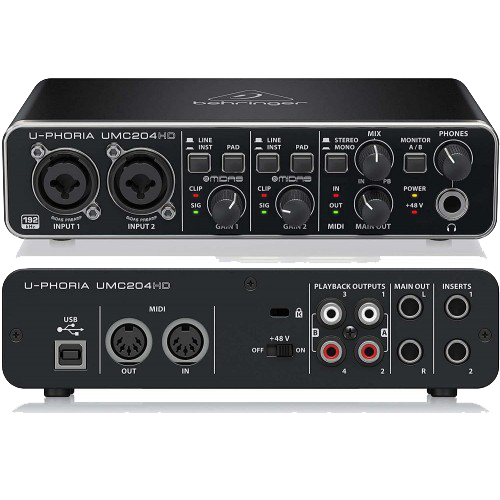 Behringer U-PHORIA UMC204HD Audio