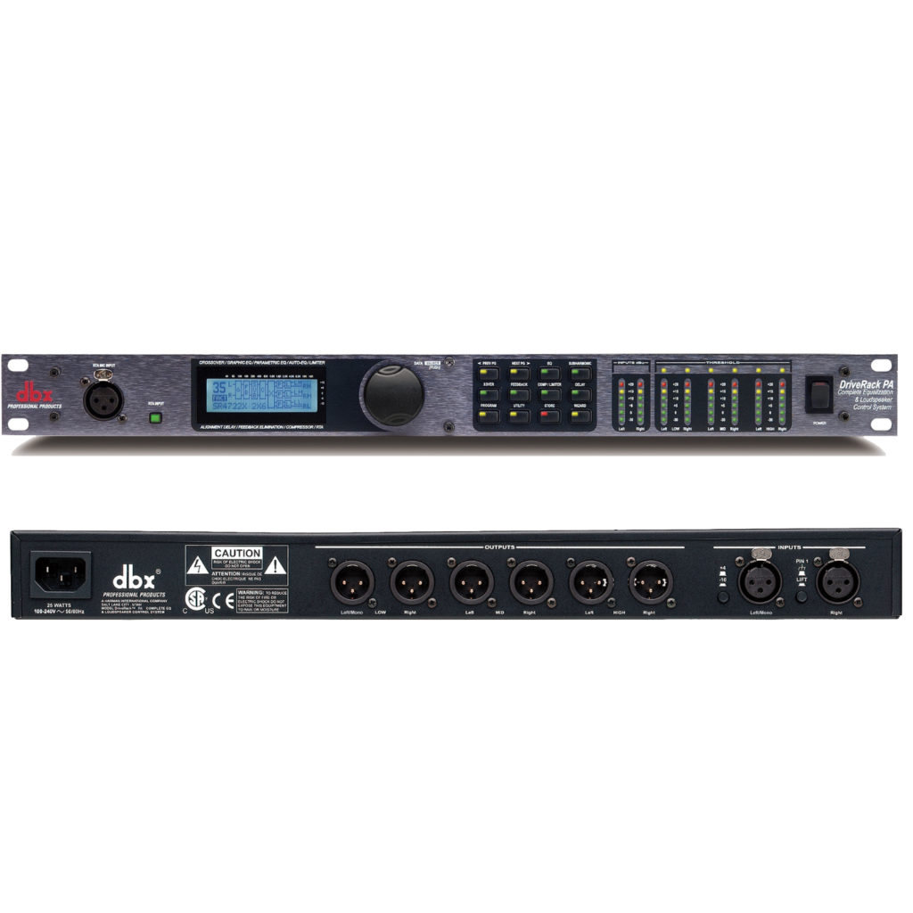 DriveRack PA Complete Equalization & Loudspeaker Control System