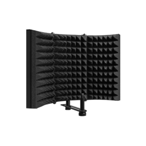 3 Panel Microphone Isolation Shield Studio