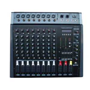 Max PMX 808DU Professional Bluetooth Powered Mixer 8 Channel