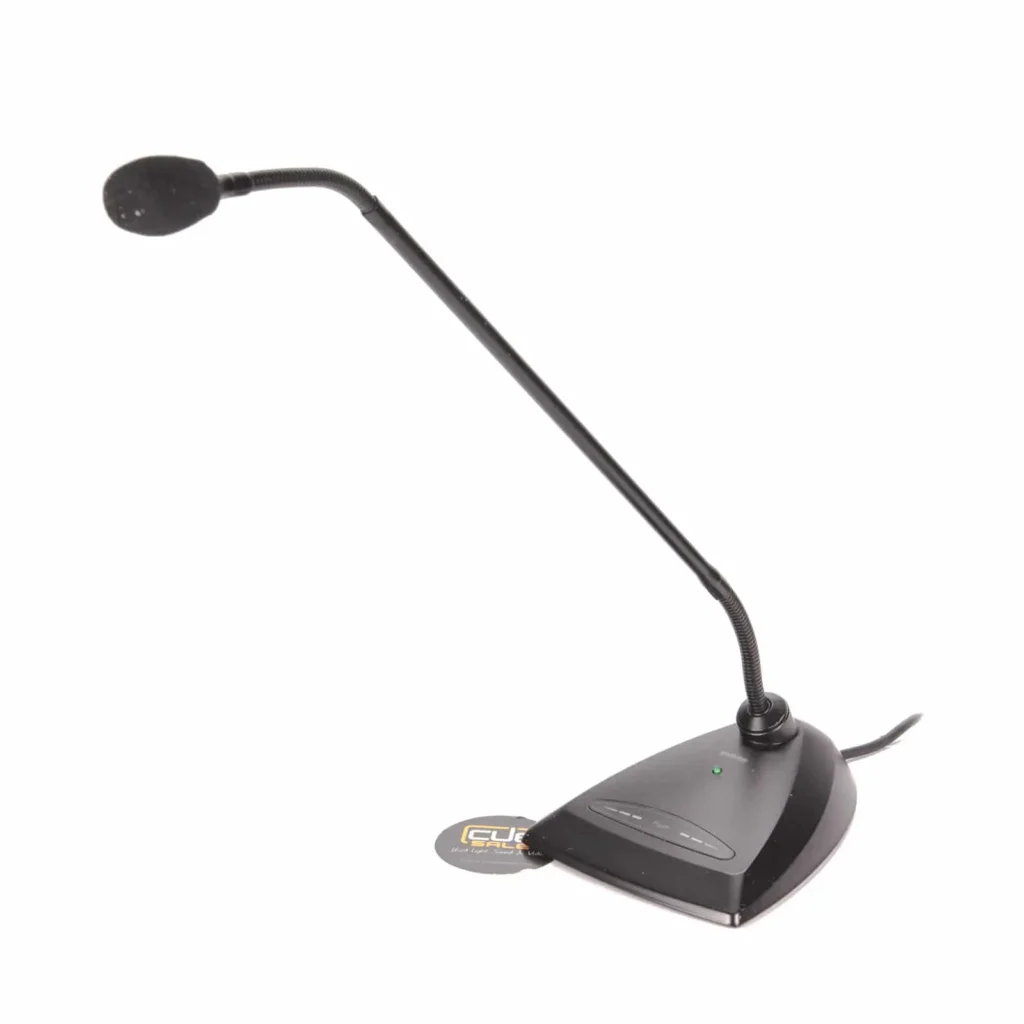 Shure MX 418 Gooseneck Microphone + Desktop Base