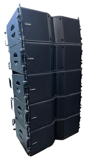 Line array speakers